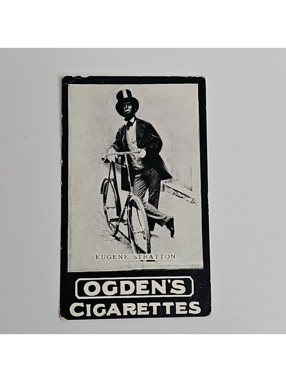 Vintage Black Americana Ogden's Cigarette Card #111 Eugene Stratton